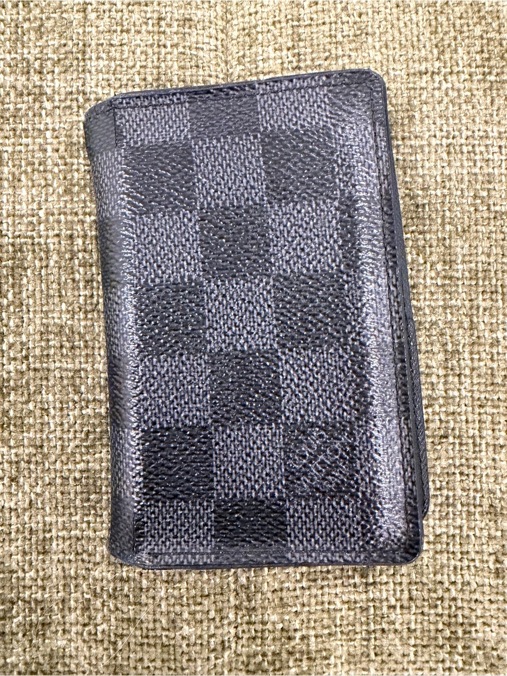 Genuine Louis Vuitton Black Damier Pocket Organizer - Picture 6 of 8